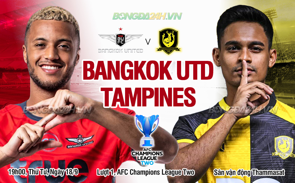 Bangkok United vs Tampines Rovers FC